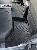 5D TPE Car Floor Mats for ISUZU D-MAX Dual Cab 2012-2020