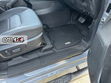 Injection 7D TPE Car Floor Mats for Mazda BT-50 BT50 Dual Cab 2020-Onwards