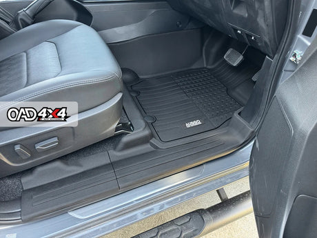 Injection 7D TPE Car Floor Mats for ISUZU D-MAX DMAX Dual Cab 2020-Onwards