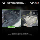 5D TPE Car Floor Mats for ISUZU MU-X MUX 2021-Onwards