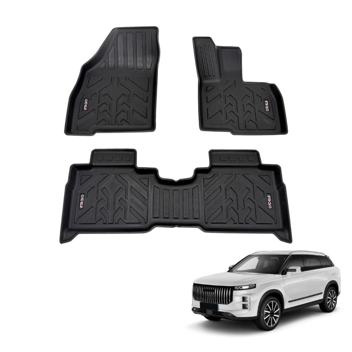 3D Car Floor Mats for Jaecoo J7 2024-Onwards