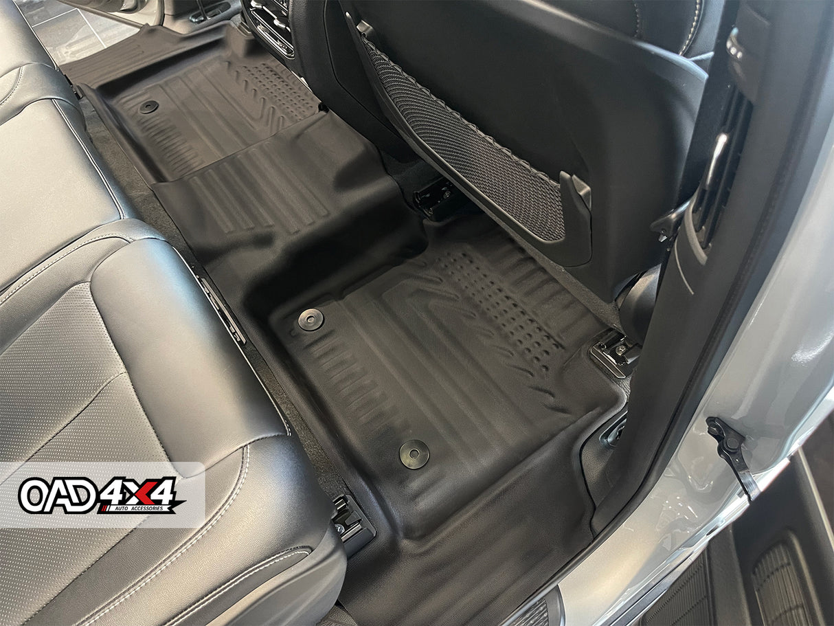 5D TPE Car Floor Mats for Jeep Grand Cherokee L WL Series 7 Seats 2021-Onwards