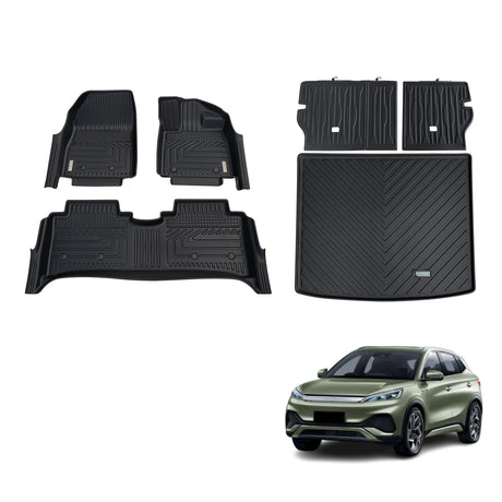 5D TPE Car Floor Mats for BYD ATTO 3 2022-Onwards