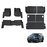 5D TPE Car Floor Mats for GWM TANK 500 TANK500 7 Seats 2024-Onwards