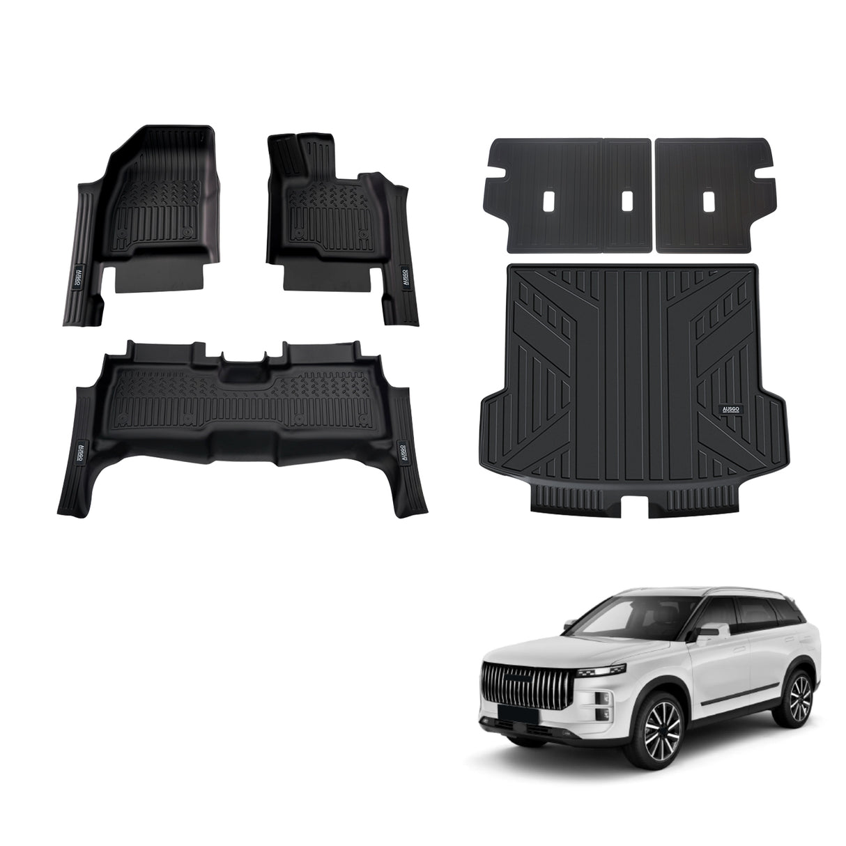 7D TPE Car Floor Mats for Jaecoo J7 2024-Onwards