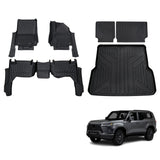 5D TPE Car Floor Mats for Lexus GX550 2024-Onwards