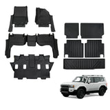 5D TPE Car Floor Mats for Toyota LandCruiser Prado 250 LC250 2024-Onwards