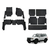 5D TPE Car Floor Mats for Toyota LandCruiser Prado 250 LC250 2024-Onwards