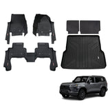 Injection 7D Car Floor Mats for Lexus GX550 2024-Onwards