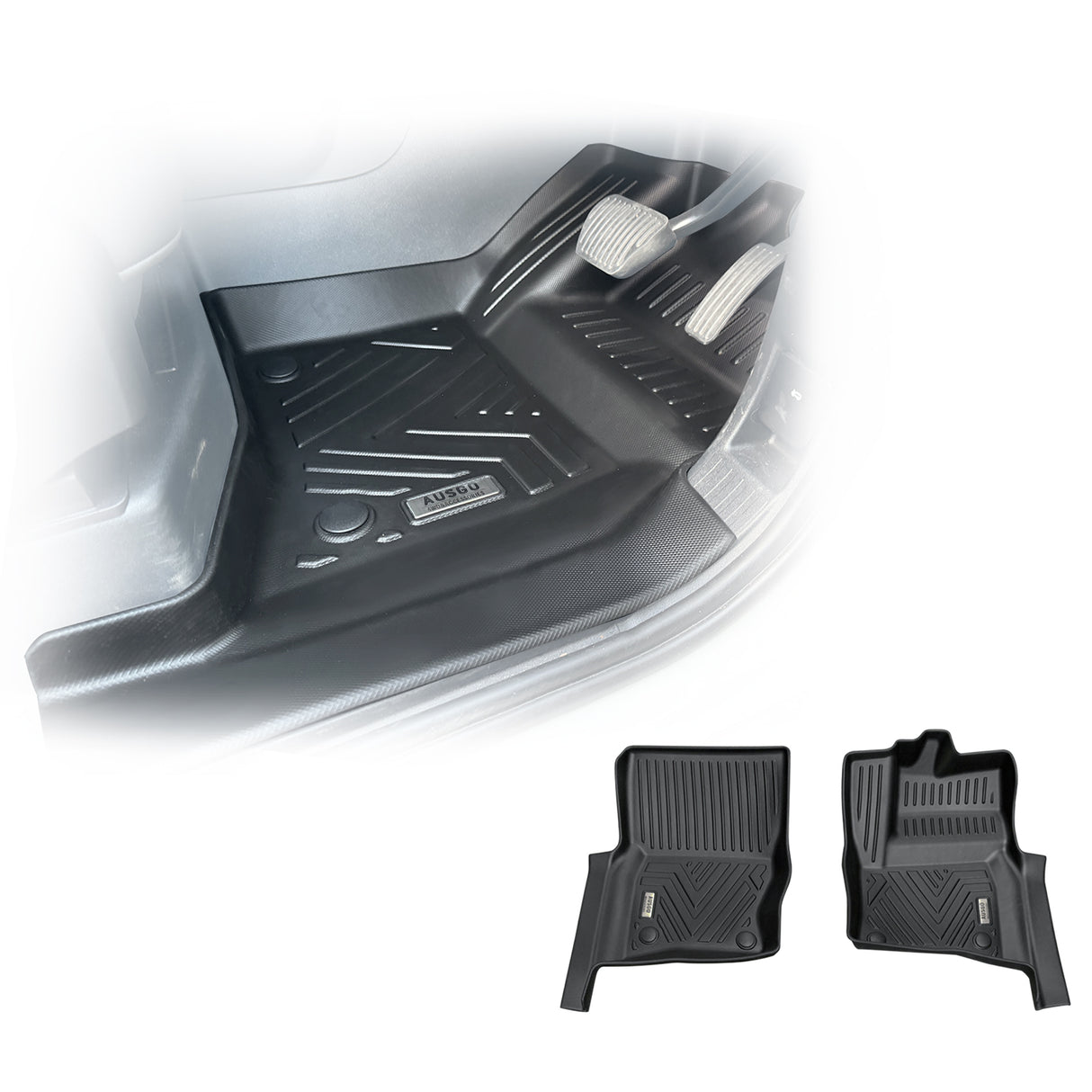 5D TPE Car Floor Mats for Land Rover Defender L663 110 2020-Onwards