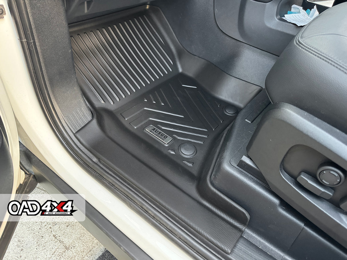 5D TPE Car Floor Mats for Land Rover Defender L663 110 5 Seats 2020-Onwards