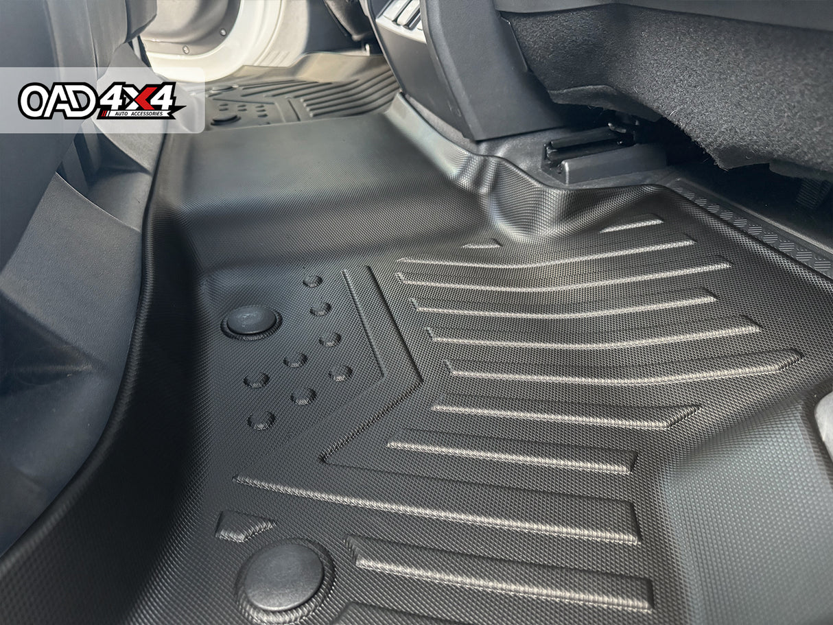 5D TPE Car Floor Mats for Land Rover Defender L663 110 5 Seats 2020-Onwards