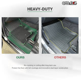 5D Double-Layer Car Floor Mats for Land Rover Discovery 3 4 2004-2016