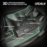 5D TPE Car Floor Mats for Land Rover Discovery 3 4 2004-2016