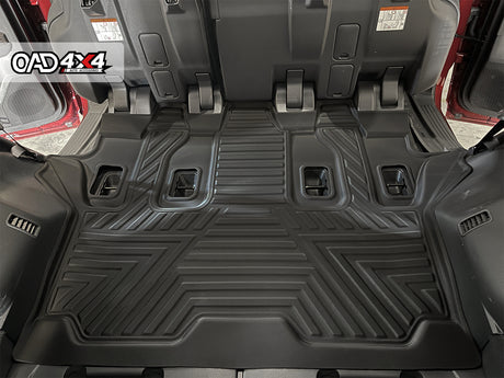 5D TPE Car Floor Mats for Toyota LandCruiser 300 Series 2021-Onwards