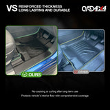 5D TPE Car Floor Mats for LDV T60 2022-Onwards