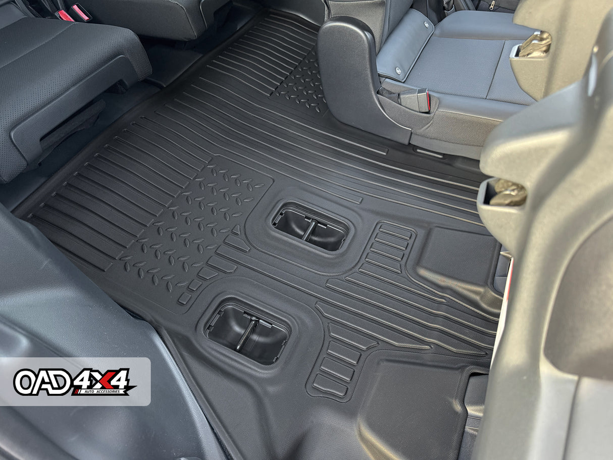 Third Row Car Floor Mats for Lexus GX550 2024-Onwards