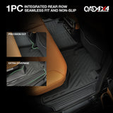5D TPE Car Floor Mats for Lexus LX500d LX600 2021-Onwards