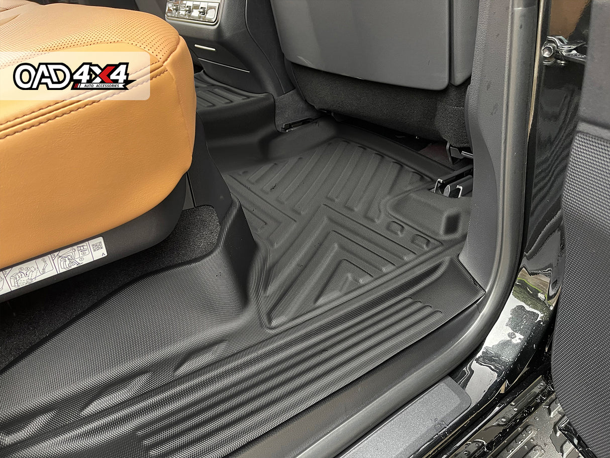 5D TPE Car Floor Mats for Lexus LX500d LX600 2021-Onwards