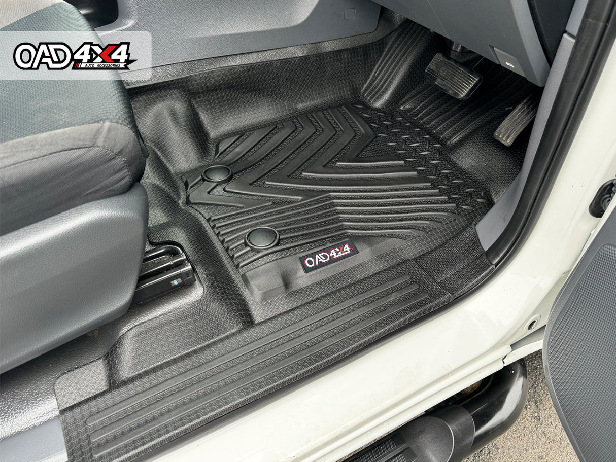 Injection 5D TPE Car Floor Mats for Mazda BT-50 BT50 Single / Extra Cab 2011-2020
