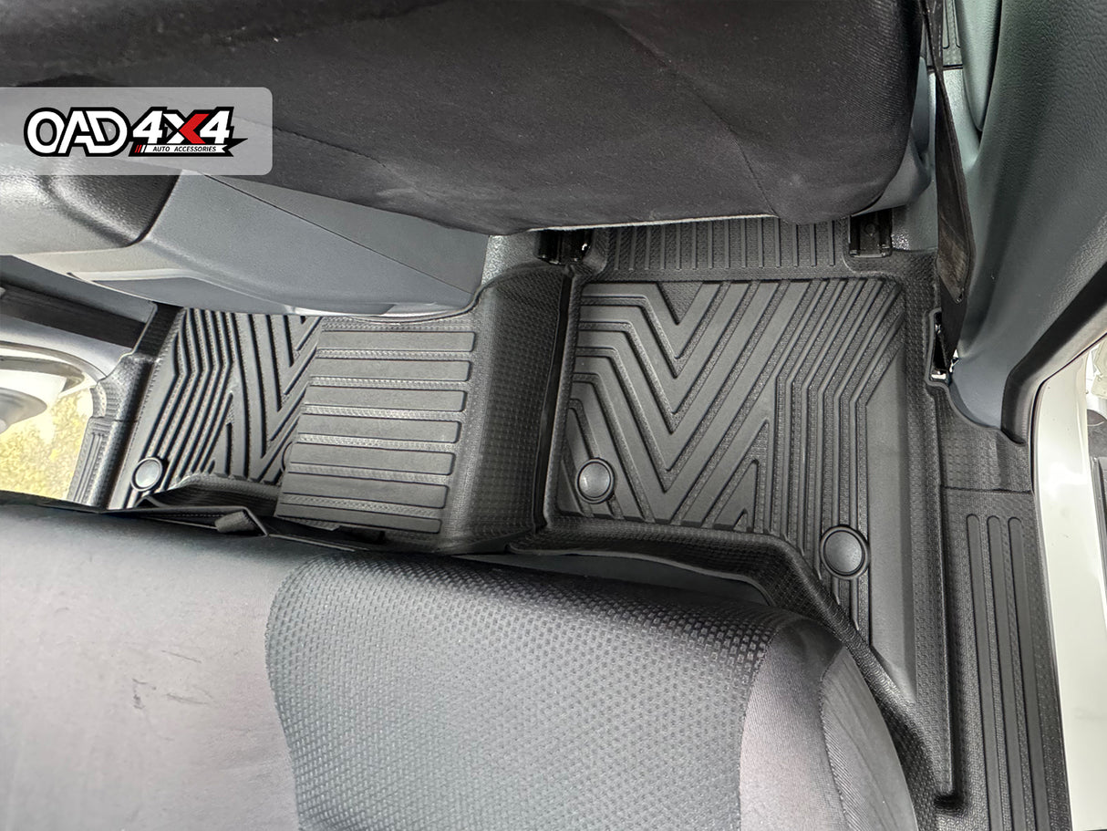 Injection 5D TPE Car Floor Mats for Mazda BT-50 BT50 Dual Cab 2011-2020