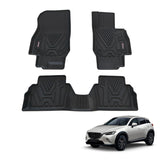 3D Car Floor Mats for Mazda CX3 CX-3 2015-Onwards