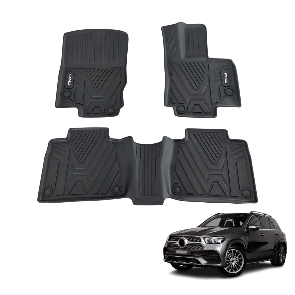 Pre-order 3D Car Floor Mats for Mercedes Benz GLE-CLASS V167 2019-Onwards