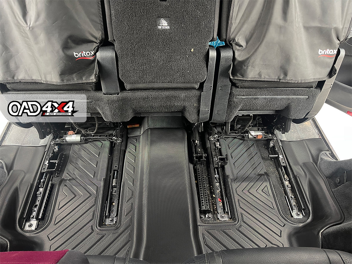 Third Row Car Floor Mats for Mercedes Benz GLS Class X167 2019-Onwards