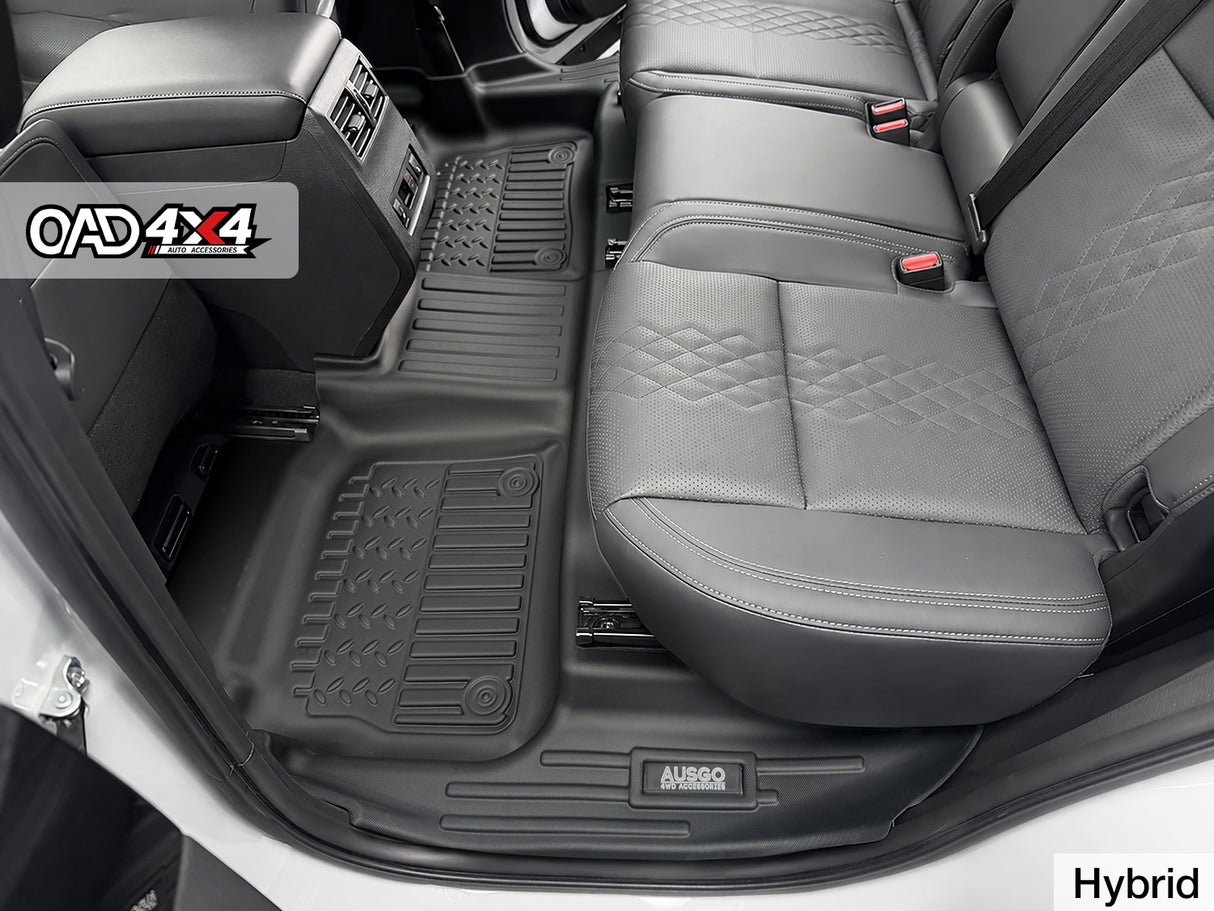 7D TPE Car Floor Mats for Mitsubishi Outlander 7 Seats 2021-Onwards