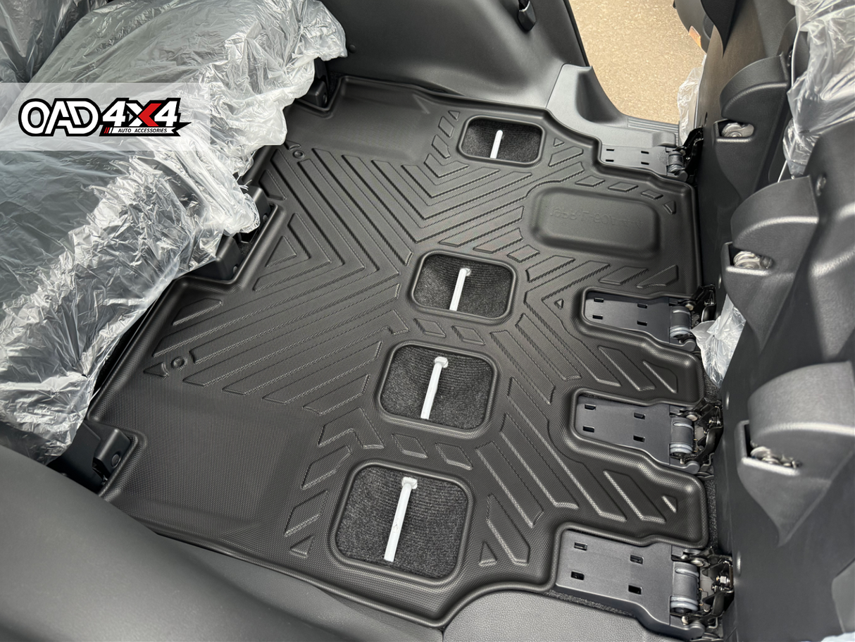 Third Row Car Floor Mats for Mitsubishi Pajero Sport 7 Seater 2015-Onwards