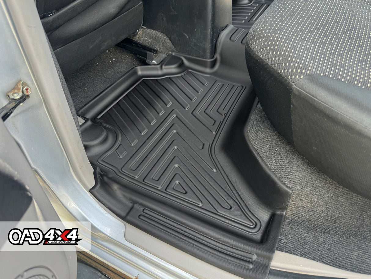 5D TPE Car Floor Mats for Mitsubishi Triton Dual Cab ML MN 2006-2015