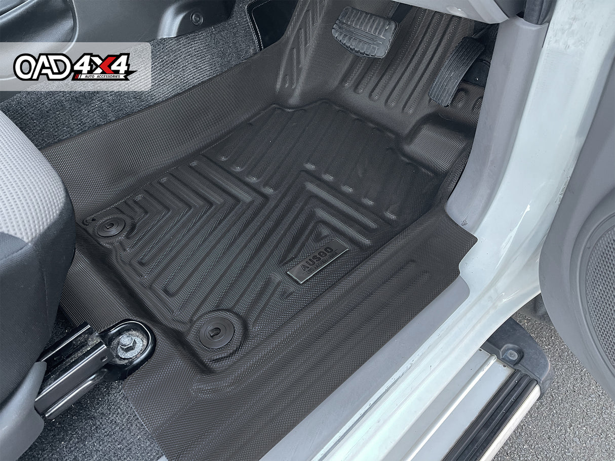 5D TPE Car Floor Mats for Mitsubishi Triton Dual Cab ML MN 2006-2015