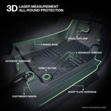 5D TPE Car Floor Mats for Mitsubishi Triton Dual Cab ML MN 2006-2015