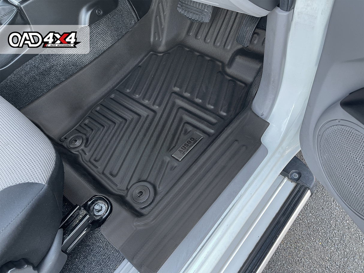 5D TPE Car Floor Mats for Mitsubishi Triton MQ MR Single / Extra Cab 2015-2024