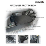 5D Double-Layer Car Floor Mats for Nissan Navara D27 Dual Cab 2026-Onwards