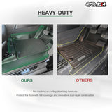 5D Double-Layer Car Floor Mats for Nissan Navara D27 Dual Cab 2026-Onwards