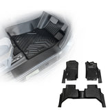 5D TPE Car Floor Mats for Nissan Navara D27 Dual Cab 2026-Onwards