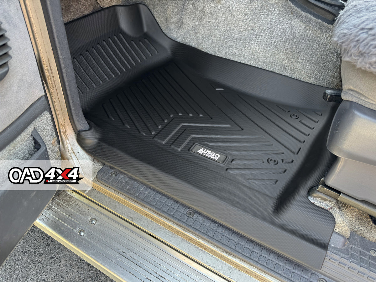 5D TPE Car Floor Mats for Nissan Patrol Y60 GQ Series Single Cab 1988-1997