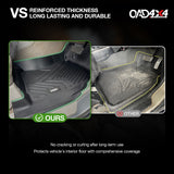 5D TPE Car Floor Mats for Nissan Patrol Y61 GU Single Cab 1997-2015