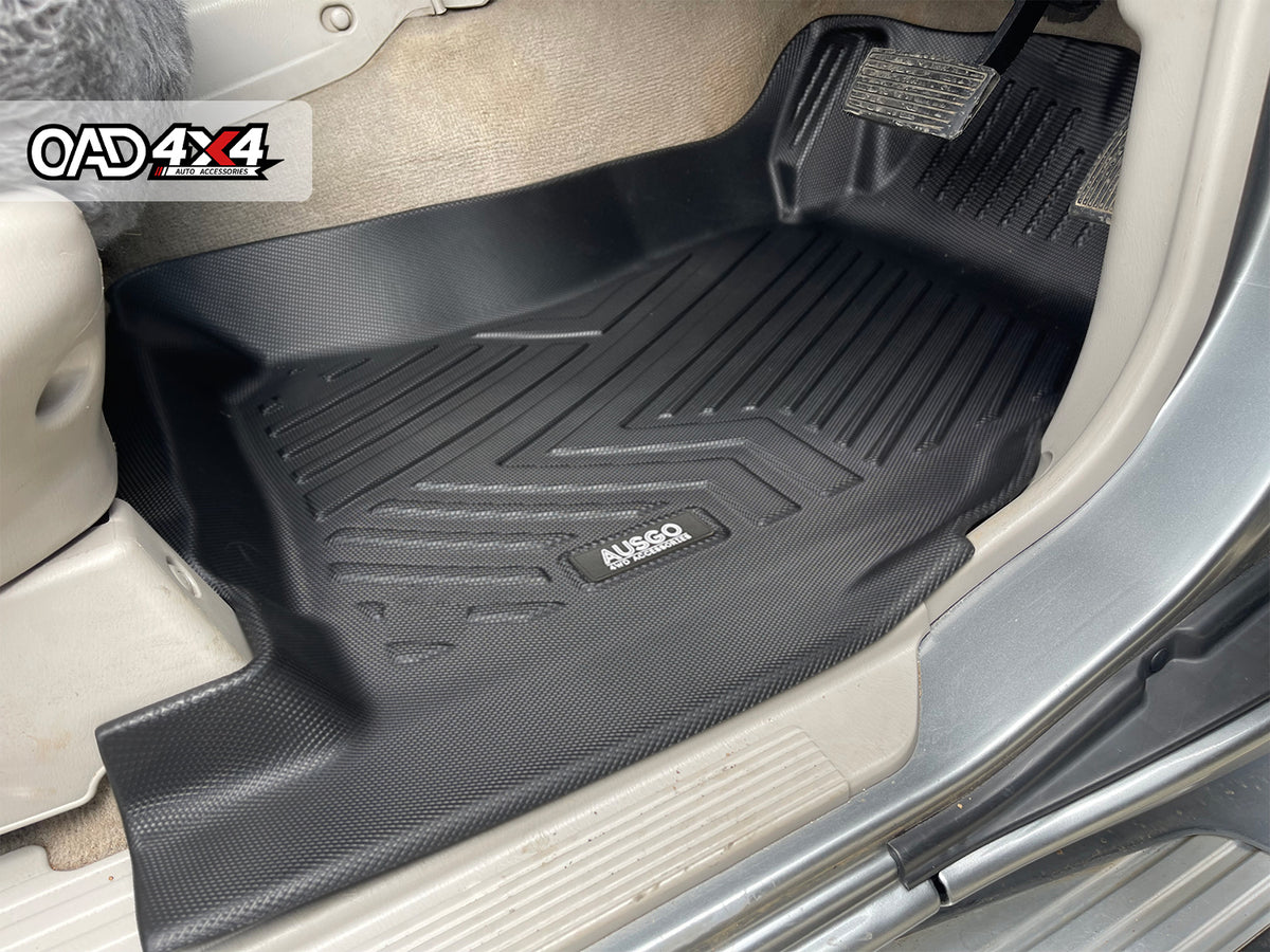 5D TPE Car Floor Mats for Nissan Patrol Y61 GU Single Cab 1997-2015