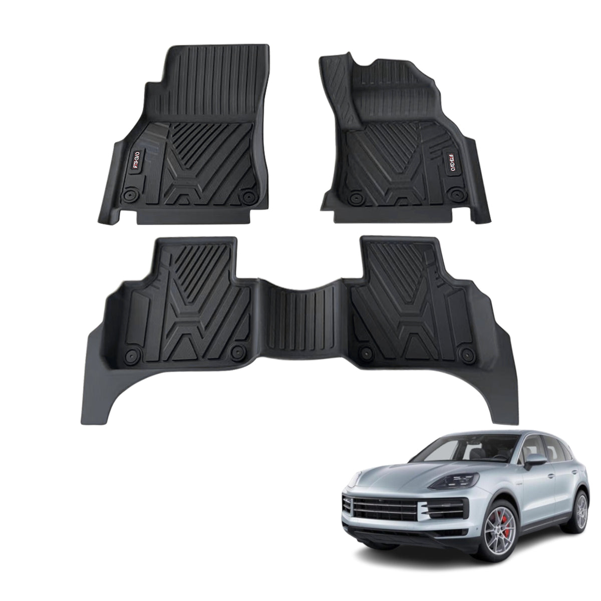 Pre-order 3D Car Floor Mats for Porsche Cayenne 9YA 2018-Onwards