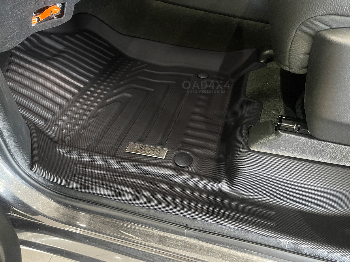 5D TPE Car Floor Mats for RAM 1500 DT Series Crew Cab 2020-2023