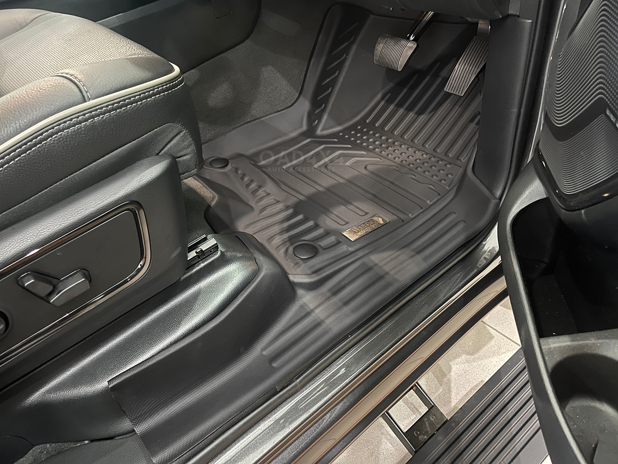 5D TPE Car Floor Mats for RAM 1500 DT Series Crew Cab 2020-2023