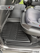 5D TPE Car Floor Mats for RAM 2500 DJ Series 2020-Onwards