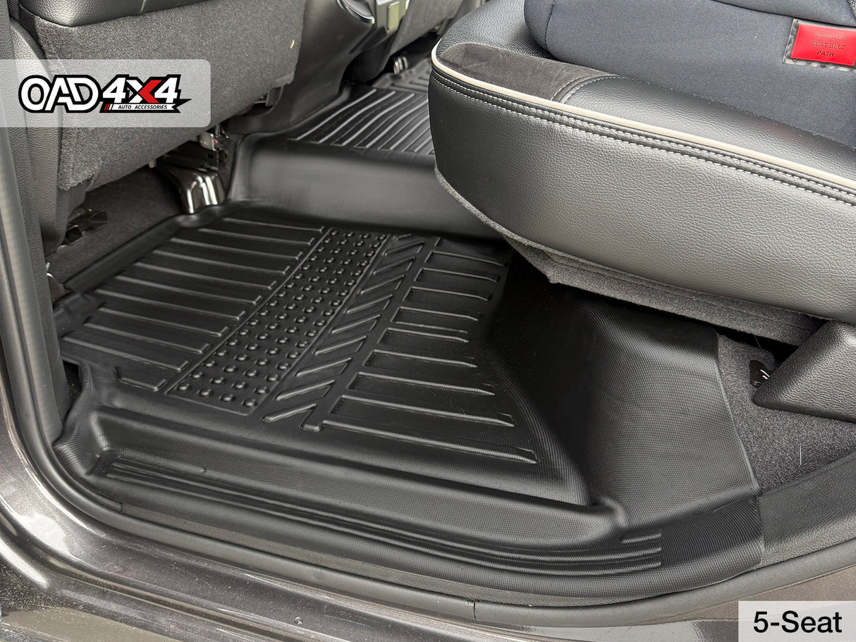 5D TPE Car Floor Mats for RAM 2500 DJ Series 2020-Onwards