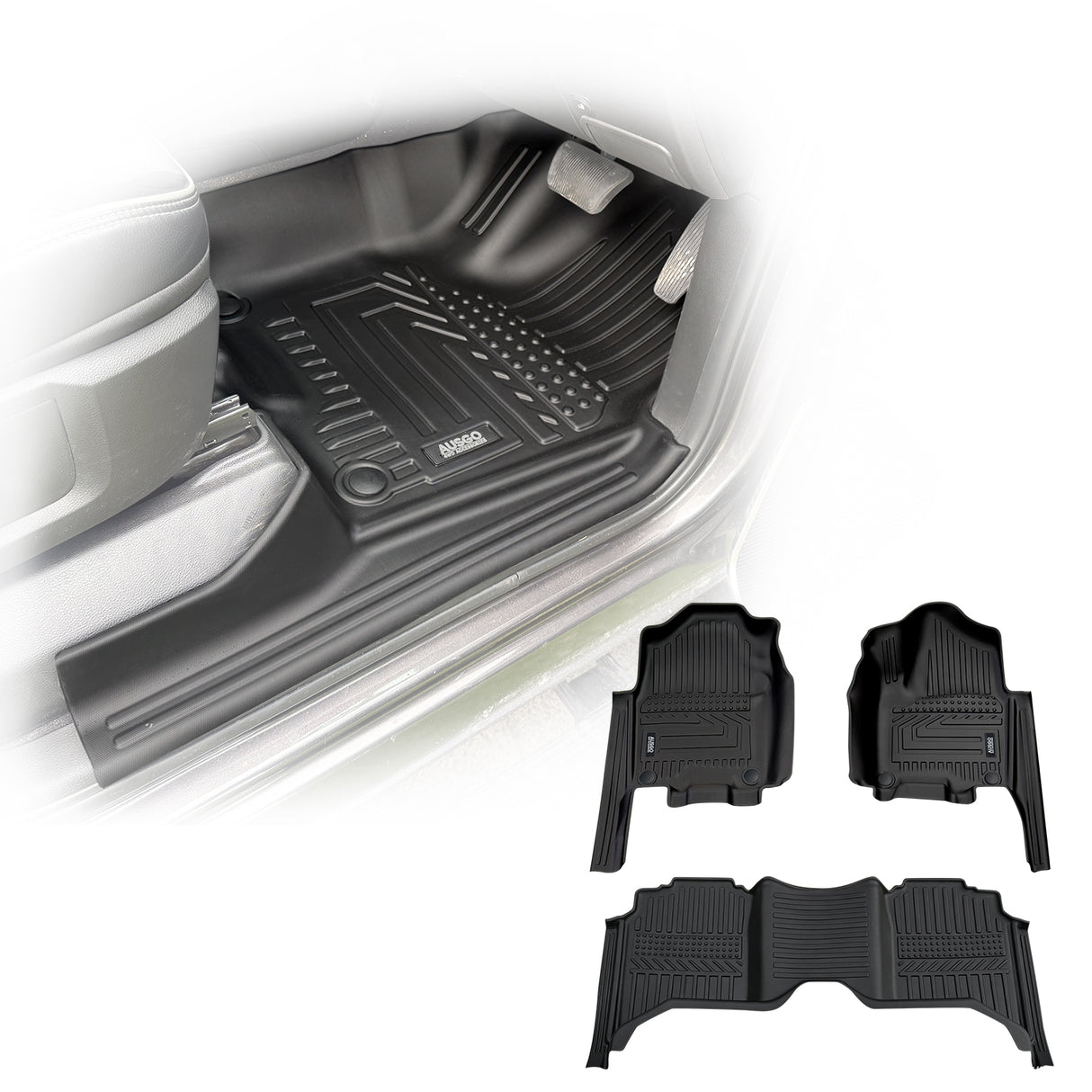 5D TPE Car Floor Mats for RAM 2500 DJ Series 2020-Onwards