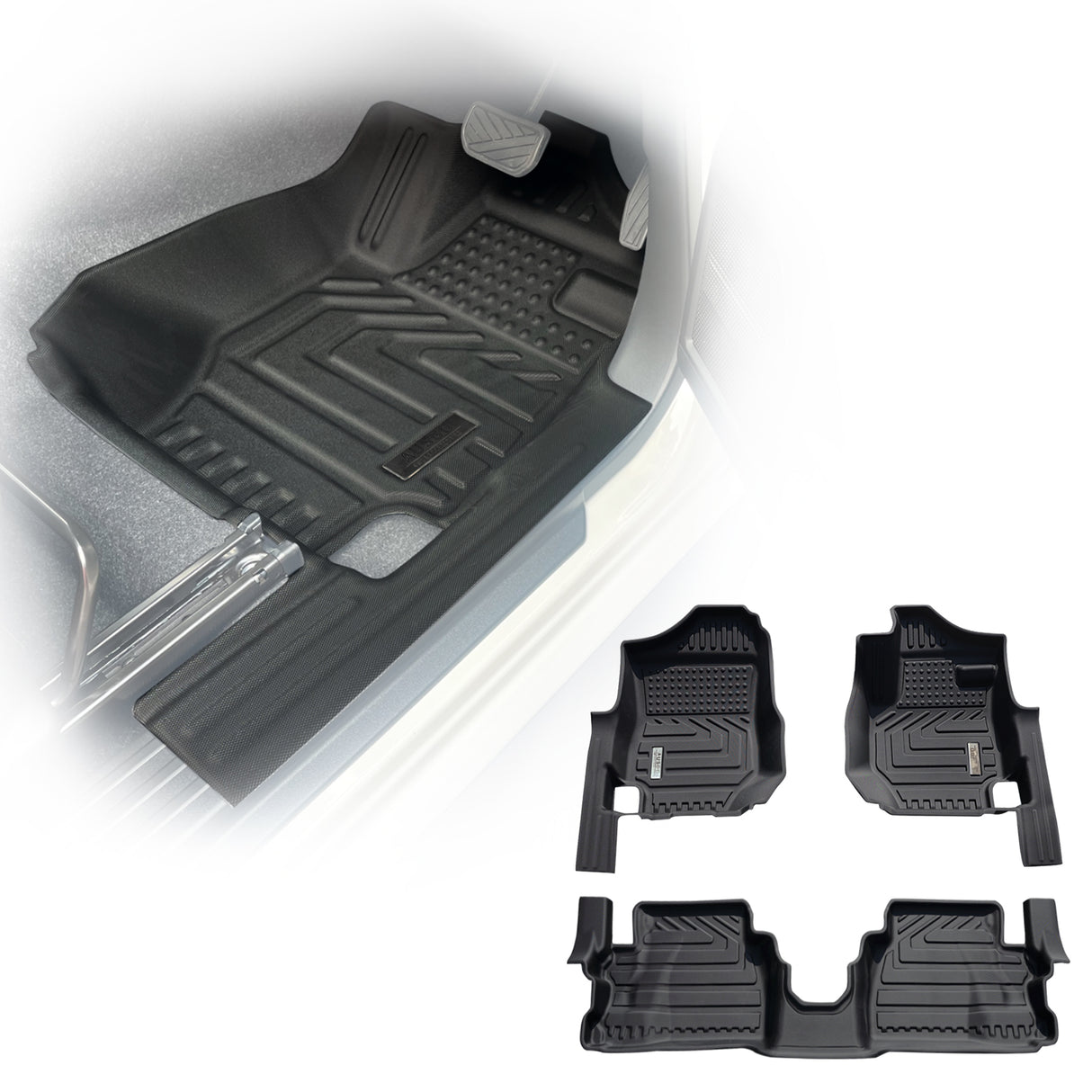 5D TPE Car Floor Mats for Suzuki Jimny 3 Doors 2018-Onwards