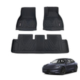 3D Car Floor Mats for Tesla Model 3 2024-Onwards