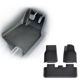 3D Injection Car Floor Mats for Tesla Model Y Juniper 5 Seats 2025-Onwards