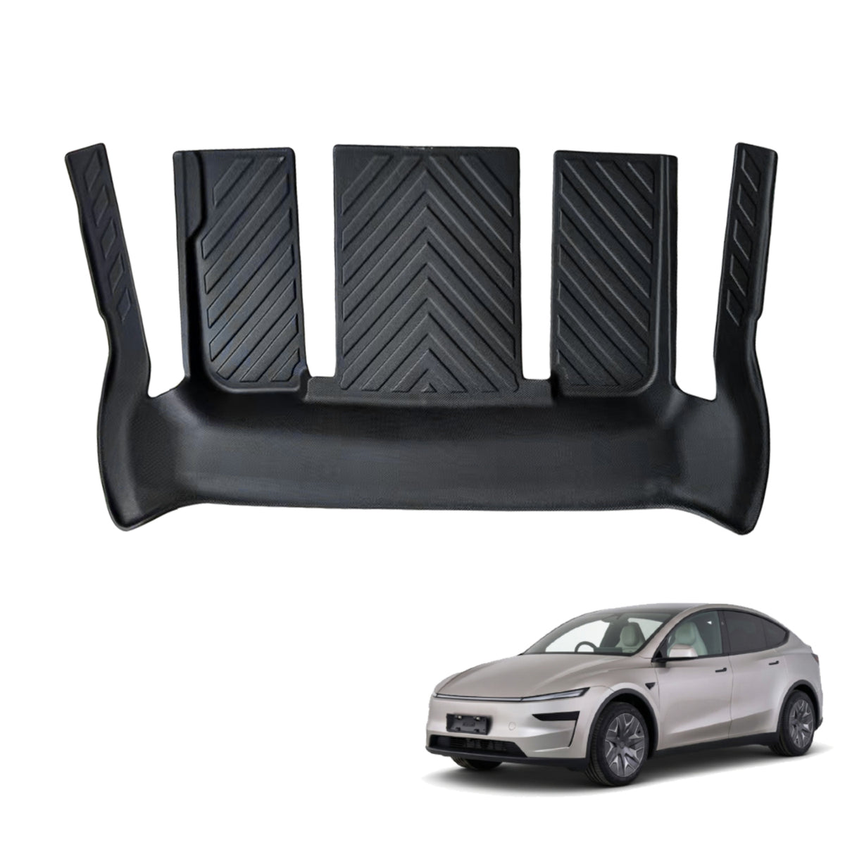Pre-order Third Row Car Floor Mats for Tesla Model Y L 6 Seats 2026-Onwards